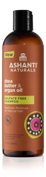 Ashanti Naturals Shea Butter & Argan Oil Shampoo