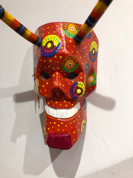 Skull Mask with Horns