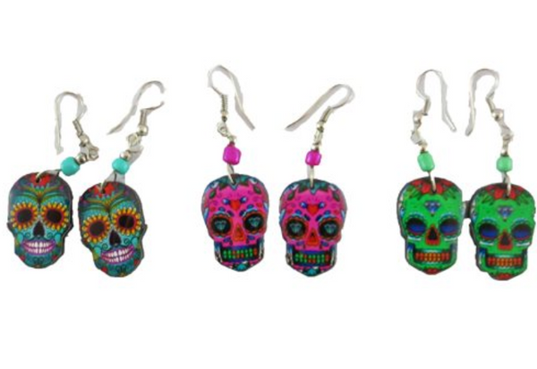 Sugar Skull Earrings