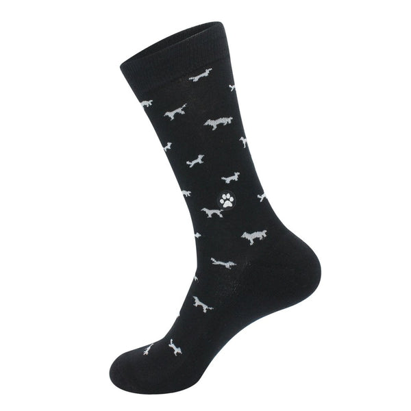 Socks that Save Dogs - Black/ Medium