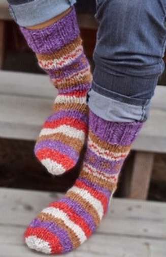 Handknit Wool/Hemp Socks